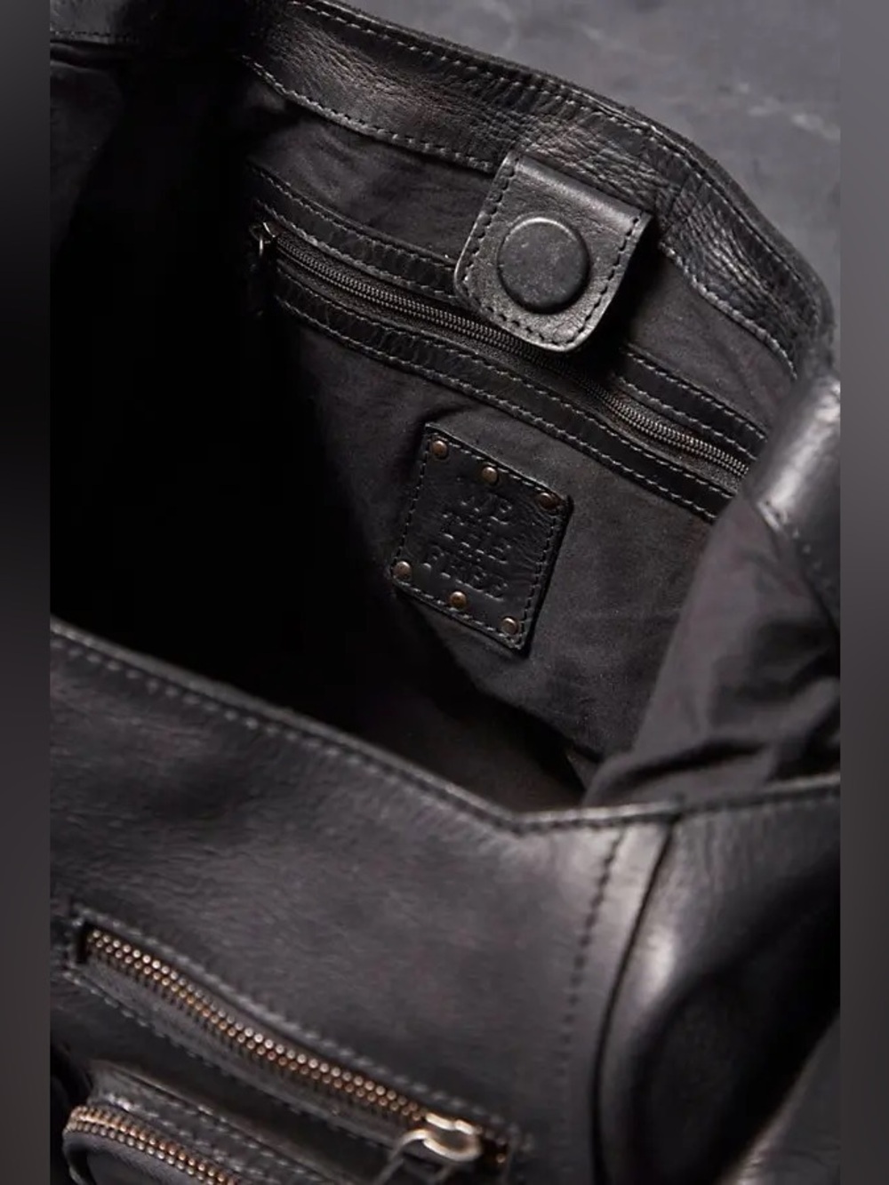 Free People We The Free Ledger Leather Bag - Picture 6 of 15